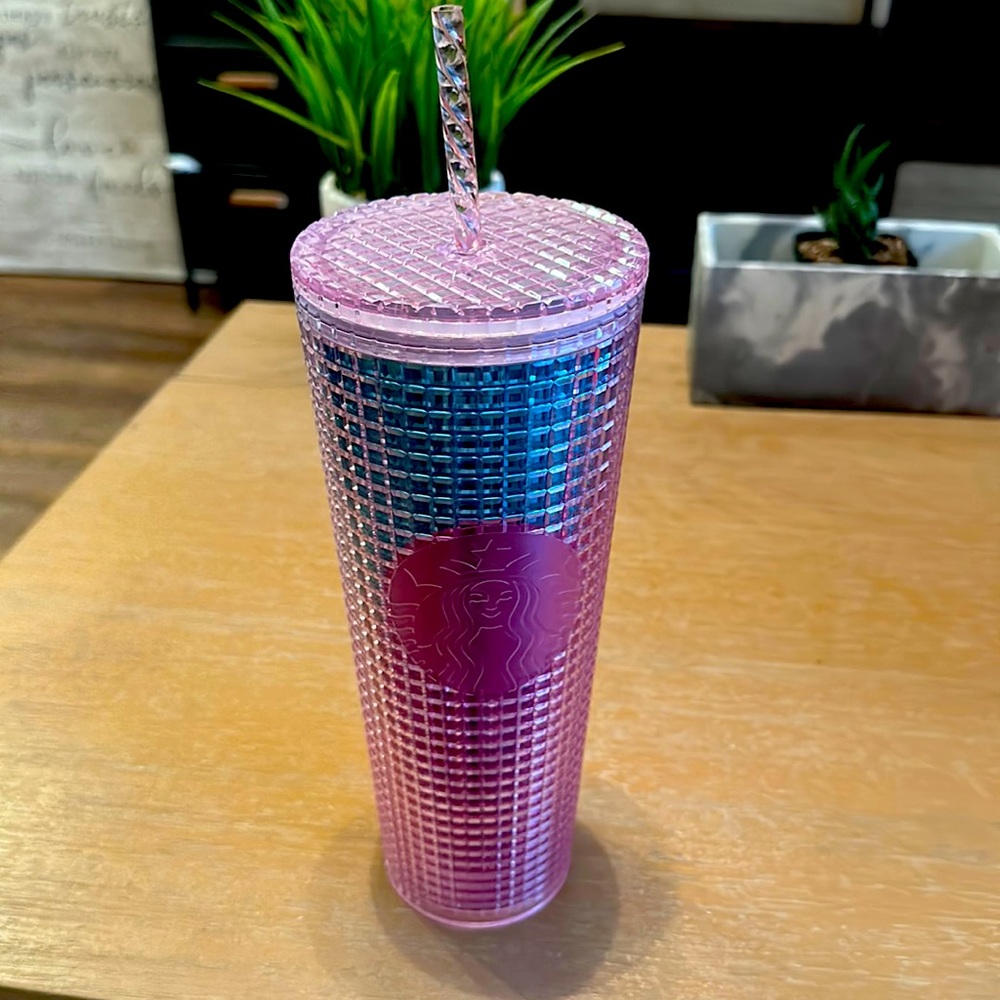 Starbucks Purple/Pink/Blue Ombré Venti Tumbler